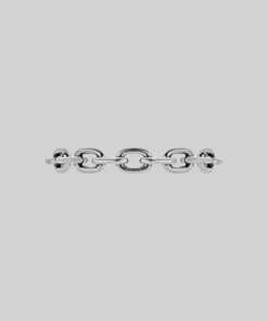 SS22 Rings RESOLUTE. Single Chunky Chain Ring - Silver