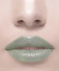 CLASSICS ZEN EXTRA MINI. Silver Septum Clicker Ring Helix