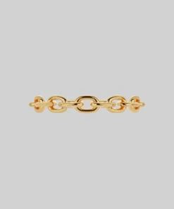 SS22 RESOLUTE. Single Chunky Chain Ring - Gold Rings