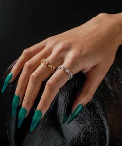 SS22 BEYOND. Barbed Wire Ring - Silver