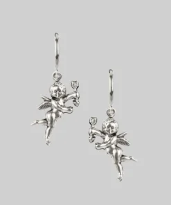 CLASSICS DAY DREAMER. Cherub Hoop Earrings - Silver