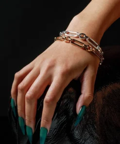 SS22 MELODY. Oval Chain Bracelet - Silver Bracelets