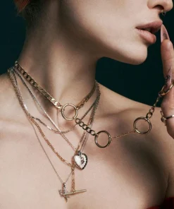 CLASSICS Necklaces & Chains ANTARES. Glass Scorpion Necklace - Gold