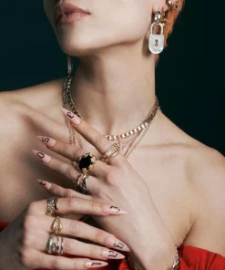 CLASSICS Rings MERCY. Eagle Claw Gold Wrap Ring