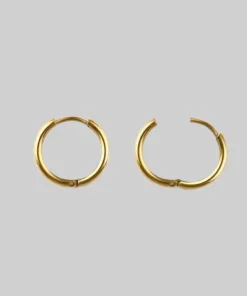 CLASSICS MERCY. Sword Hoop Earrings - Gold