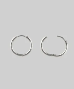 CLASSICS FORBIDDEN. Heart Dagger Hoop Earrings - Silver 6 CLASSICS FORBIDDEN. Heart Dagger Hoop Earrings - Silver