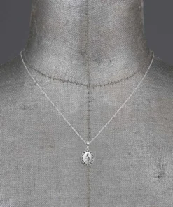 CLASSICS Necklaces & Chains DARK GARDEN. Ornate Initial Necklace (A - M)