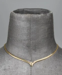 CLASSICS The Chevron Collar - Gold Necklaces & Chains