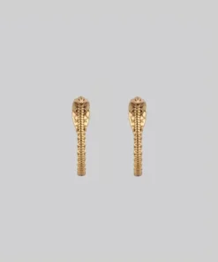 CLASSICS OPHIDIA. Mini Serpent Earrings - Gold