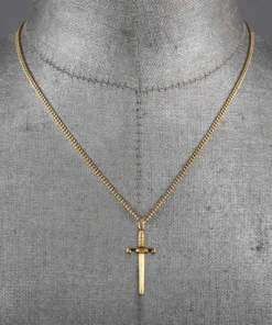 CLASSICS Necklaces & Chains TRUST. Dagger Necklace - Gold