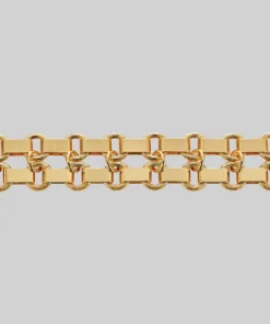 SS22 ANARCHY. Wide Chain Choker - Gold