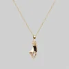 CLASSICS MILDRED. Disembodied Hand Gold Necklace