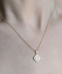 CLASSICS Necklaces & Chains OUROBOROS. Infinite Snake Gold Medallion Necklace