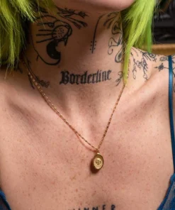 CLASSICS Necklaces & Chains DAWN. Symbolic Sun Face Necklace - Gold