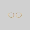 CLASSICS Small Gold Hoops - 12mm Earrings