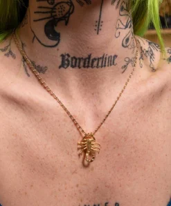 CLASSICS Necklaces & Chains NOXIOUS. Scorpion Charm Necklace - Gold