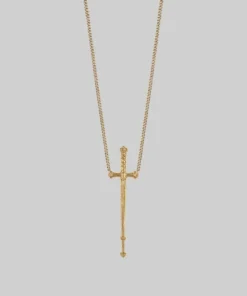CLASSICS MERCY. Sword Necklace - Gold