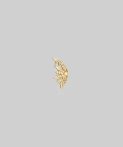 CLASSICS NARCISSA. Gold Web Stud Earring - Tragus Earrings