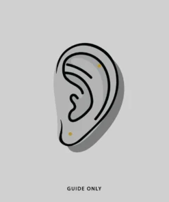 CLASSICS Earrings VEGA. 3 Piece Snake Wrap Earring - Silver