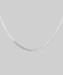 CLASSICS The Herringbone Chain - Silver Necklaces & Chains