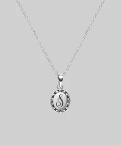 CLASSICS DARK GARDEN. Ornate Initial Necklace (N - Z) Necklaces & Chains