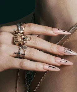 End Of Line Dad Word Ring - Silver Rings