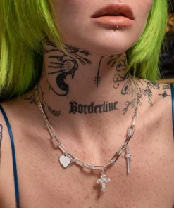 CLASSICS Necklaces & Chains MANIFEST. Multi Charm Chain Necklace - Silver