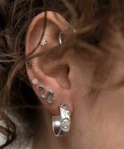 CLASSICS EMPRESS. Pink Opal Earrings - 4mm