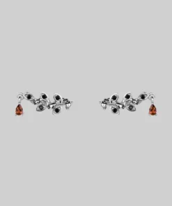 CLASSICS FORBODE. Snake & Vine Silver Stud Earrings