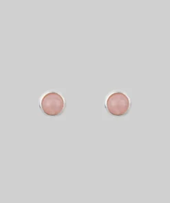 CLASSICS EMPRESS. Pink Opal Earrings - 4mm