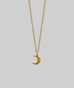 CLASSICS AYSU. Mini Moon Crescent Necklace - Gold