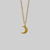 CLASSICS AYSU. Mini Moon Crescent Necklace - Gold