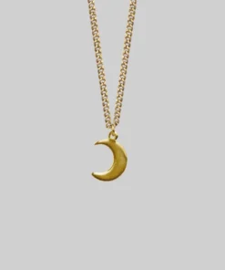 CLASSICS AYSU. Mini Moon Crescent Necklace - Gold