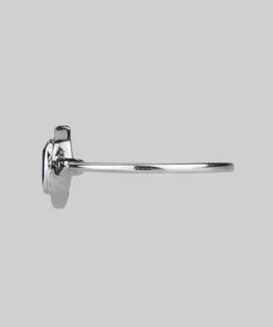 CLASSICS HAWTHORNE. Detailed Royal Blue Silver Ring