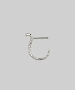 CLASSICS OPHIDIA. Mini Serpent Earrings - Silver
