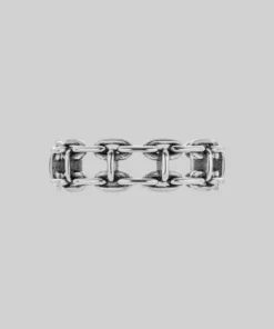 SS22 RESOLUTE. Double Chunky Chain Ring - Silver Rings