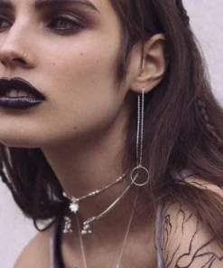 End Of Line Earrings LENA. Cartilage Ear Thread