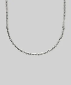 regalrose outlet shop 42 SS22 Necklaces & Chains HONEY. Simple Herringbone Layering Chain - Silver