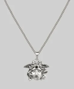 CLASSICS Necklaces & Chains GORGONEION. Medusa Amulet Necklace - Silver