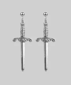 CLASSICS TRUST. Dagger Earrings - Silver