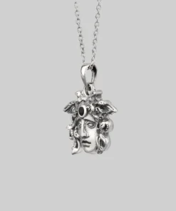CLASSICS Necklaces & Chains GORGONEION. Medusa Amulet Necklace - Silver