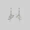 CLASSICS Cupid & Psyche Lovers Hoop Earrings - Silver