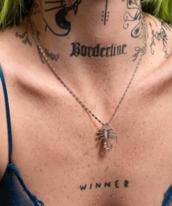 CLASSICS NOXIOUS. Scorpion Charm Necklace - Silver