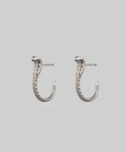 CLASSICS OPHIDIA. Mini Serpent Earrings - Silver