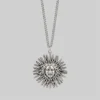 End Of Line Necklaces & Chains SOL INVICTUS. Sun Goddess Necklace - Silver