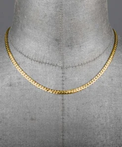 CLASSICS Medium Snake Chain Collar - Gold Necklaces & Chains