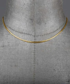 CLASSICS Necklaces & Chains Fine Snake Chain Collar - Gold