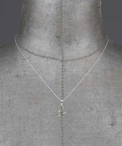 CLASSICS DIVINITY. Garnet Snake Silver Necklace