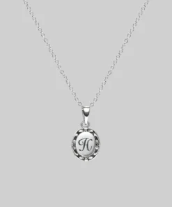 CLASSICS Necklaces & Chains DARK GARDEN. Ornate Initial Necklace (A - M)