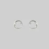 CLASSICS TWILIGHT. Moon Crescent & Star Earrings - Silver